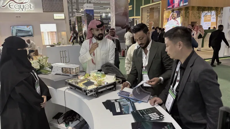 CGCH team at BIG 5 Global Saudi Arabia exhibition